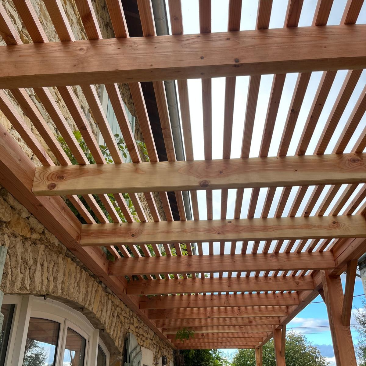 Pergola en bois